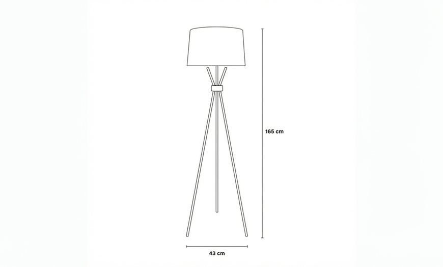 Image 3: Home Delux Stehlampe LUNA