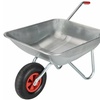 Image 2: 65L Heavy Duty Metal Wheelbarrow