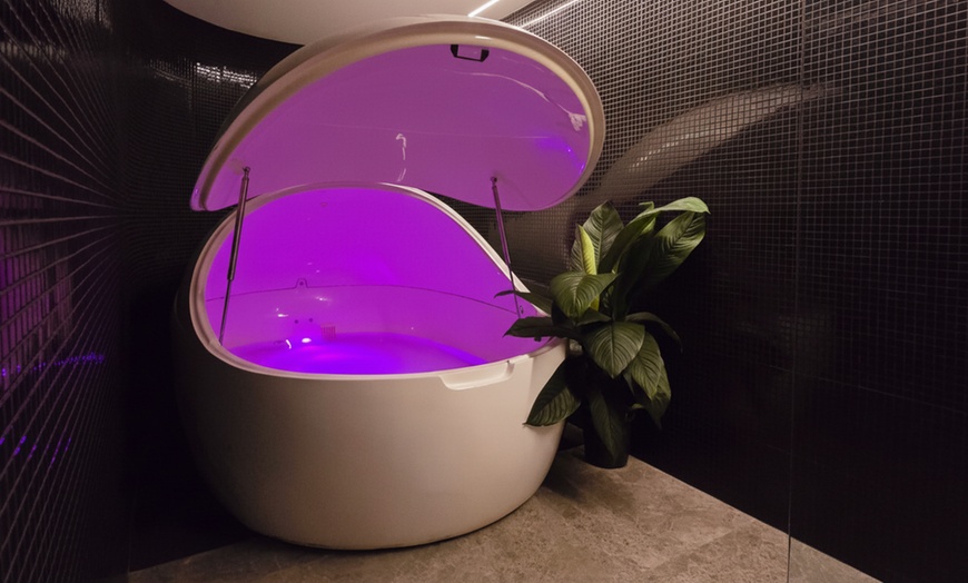 Image 1: Infrared Sauna, Floatation Tank Therapy, Whole Body Red Light and More