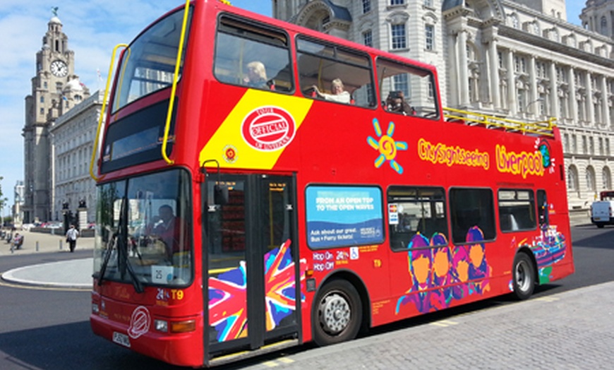 Image 1: Liverpool Sightseeing Bus Tour