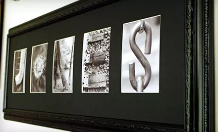 Custom Alphabet Gallery Block, Signature Board, or Framed Names from Frame The Alphabet (Up to 56% Off) - Second Medium