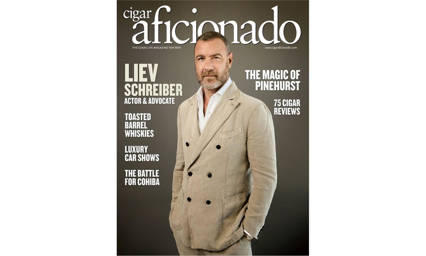 Image 1: Up to 46% Off Cigar Aficionado Magazine Subscription