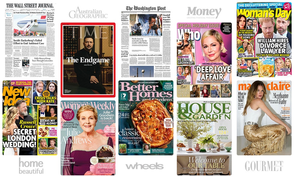 1 or 2 Years of Access to 9,000+ Digital Top Global Magazines