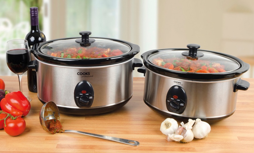 Image 1: Cooks Professional Slow Cooker