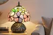 HOMCOM Tiffany-Style Stained Glass Table Lamps - Second Medium