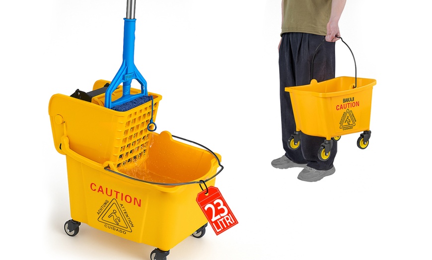 Image 2: Carrello pulizie lavapavimenti Bakaji