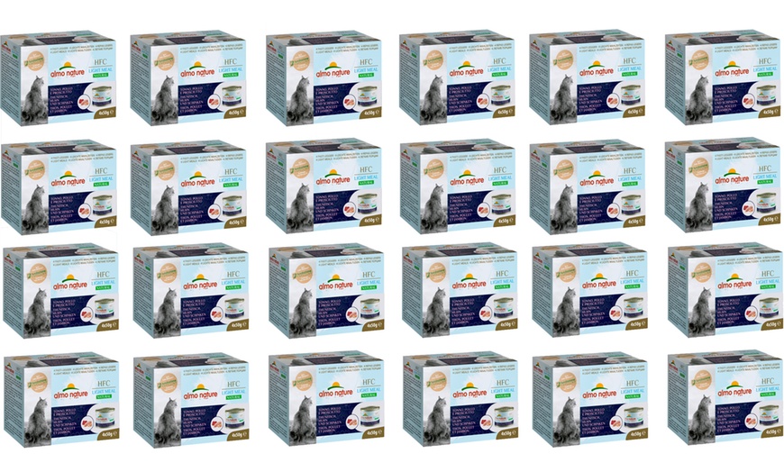 Image 10: Fino a 96 scatolette di cibo umido per gatti Almo Nature HFC
