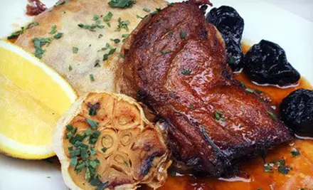 French Meal with Appetizers, Entrees, and Wine for Two or Four at Maison (Up to 62% Off) - Primary Image