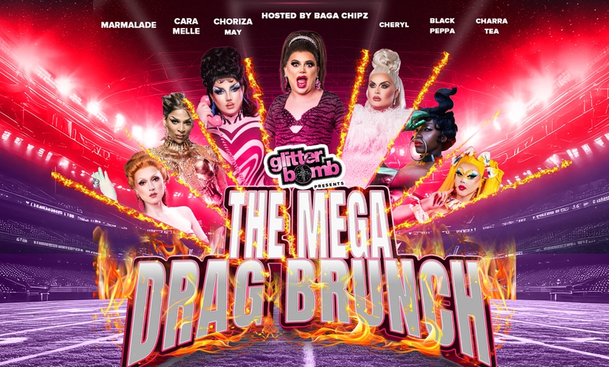 Image 2: Mega Drag Brunch Entry - Just £14 + Mains & Dessert for £29.95