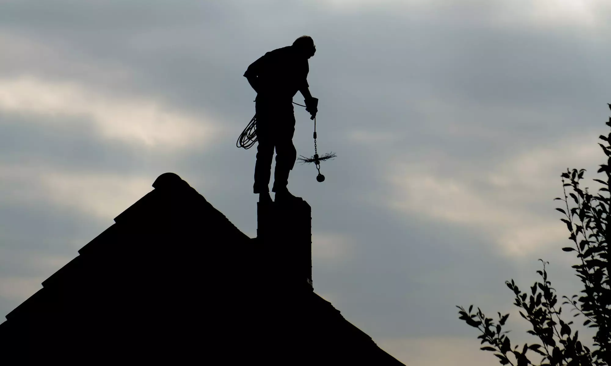 Chimney-Sweeping Service or Dryer-Vent Cleaning from Chim Chimney (55% Off) - Primary Image