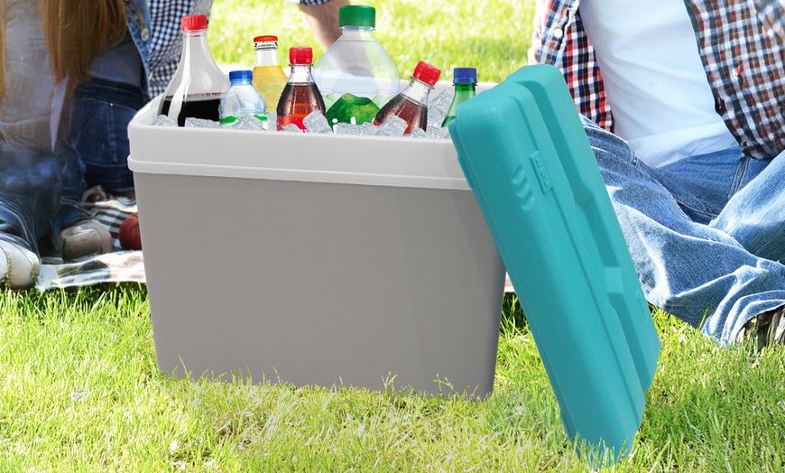 Image 16: Insulated Cooler Ice Box and Optional Ice Blocks 15L, 24L, 35L
