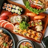 Image 1: 3-Gänge-Menü mit Lachs-Sushiplatte XXL für 2 oder 4 Personen