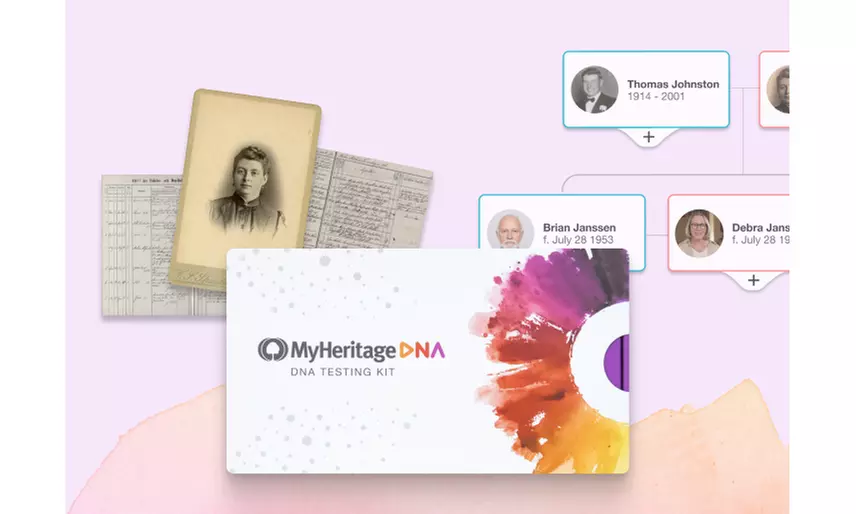 DNA-Abstammungs-Testkit opt. mit 30 Tage gratis Abo