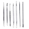 Image 2: 7Pcs Blackhead Extractor Remover Tool Set Face Facial Acne Cleaner Kit