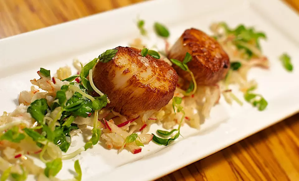 C$89 for Dinner for Two with Appetizers, Entrees, Dessert, and Wine at Wine Bar (Up to C$153 Value) - Primary Image