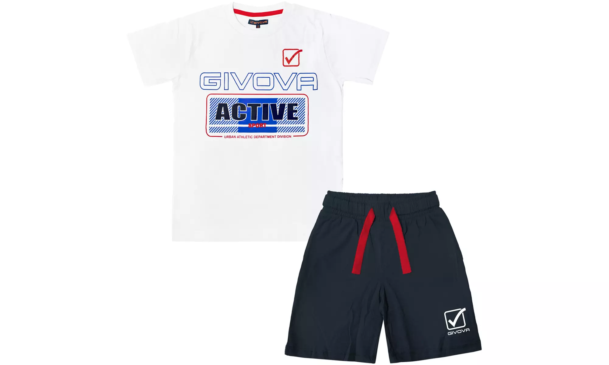 Completo corto da ragazzo Givova