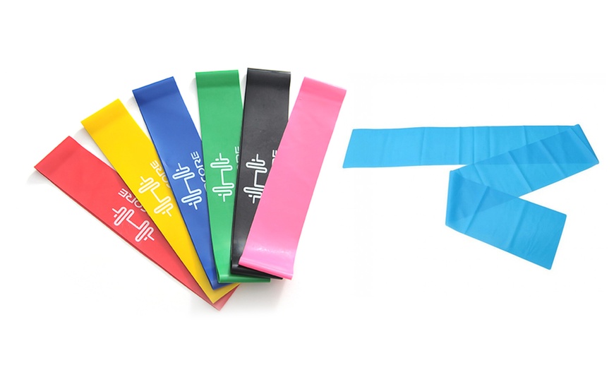 Image 12: Elastic Yoga Band Sets