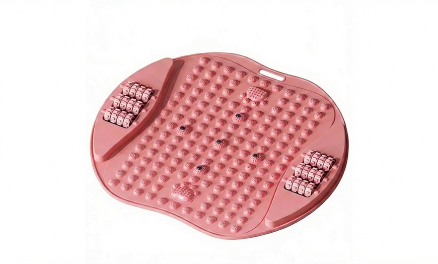 Image 5: Home Fitness Foot Massage Acupressure Plate