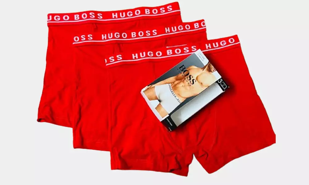 Pack di 3 boxer da uomo di Hugo Boss
