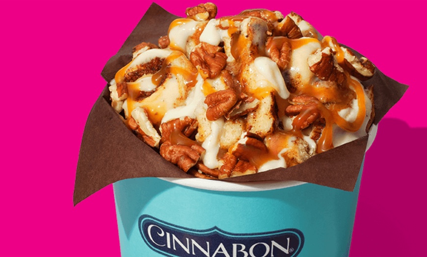Image 10: Enjoy Cinnabon’s Cinnamon Rolls, Drinks, Sundaes or In-Store Credits
