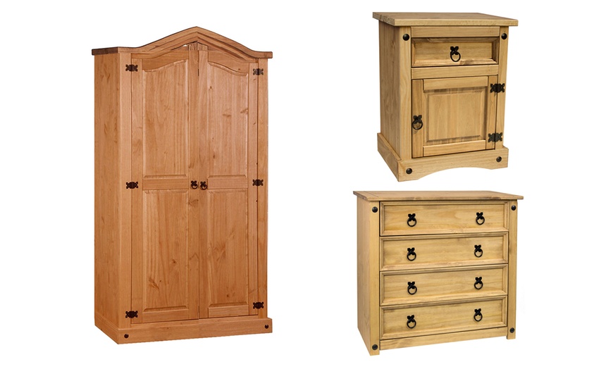 Image 19: Corona Solid Pine Furniture