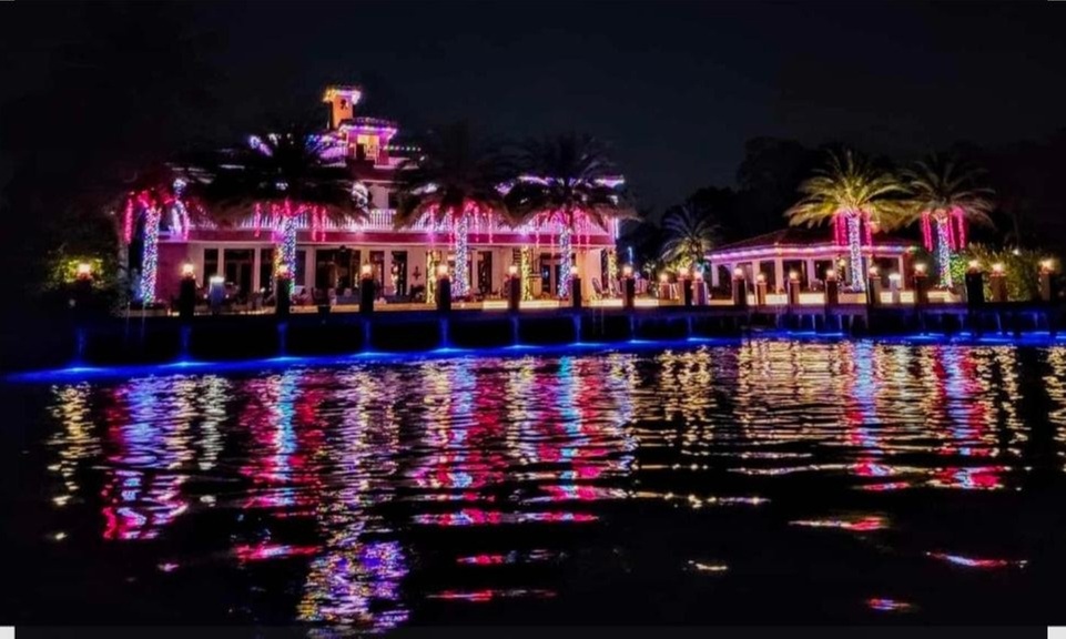 Cruise Miami's Sparkling Holiday Lights on a Private BYOB Boat Tour