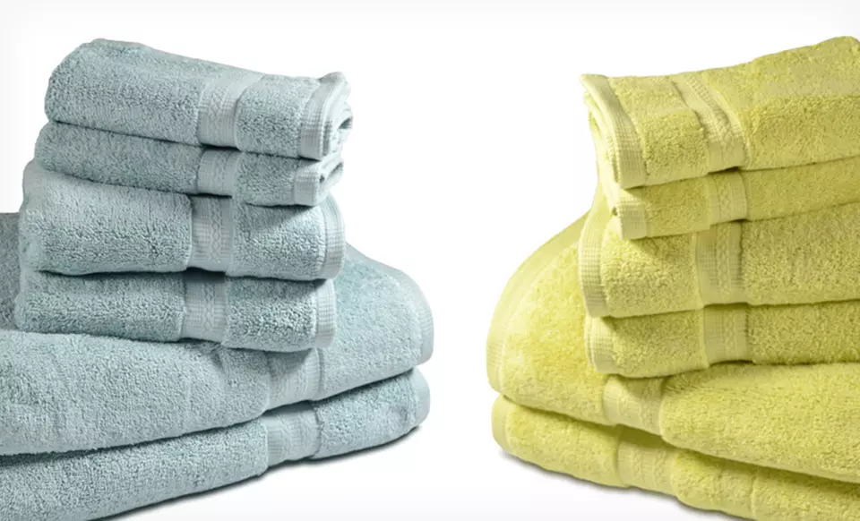 $31.99 for an Organic Cotton 6-Piece Towel Set ($120 List Price). 8 Colors Available. Free Shipping and Returns. - Second Medium