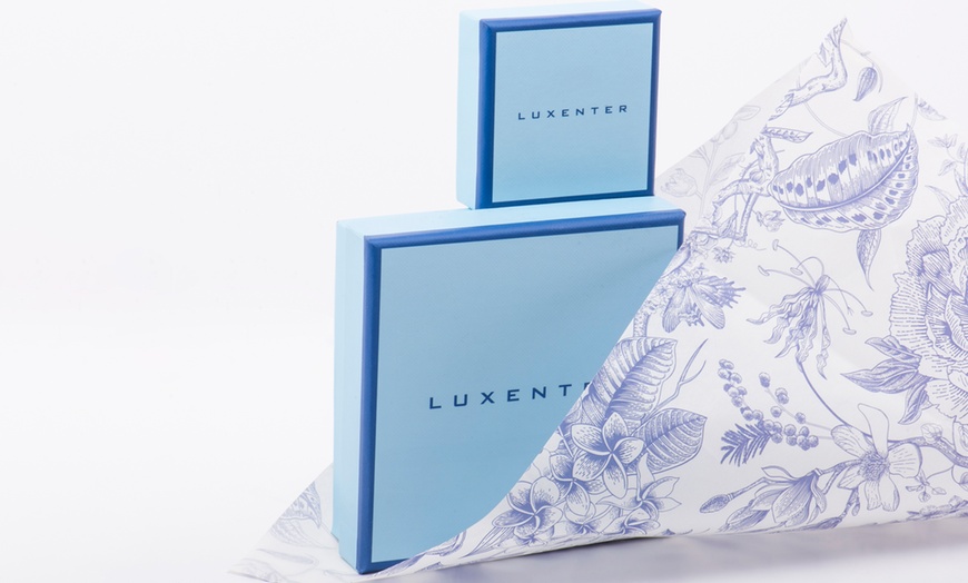 Image 4: Luxenter Irulox Rhodium-Finished Bracelet with Adjustable Length