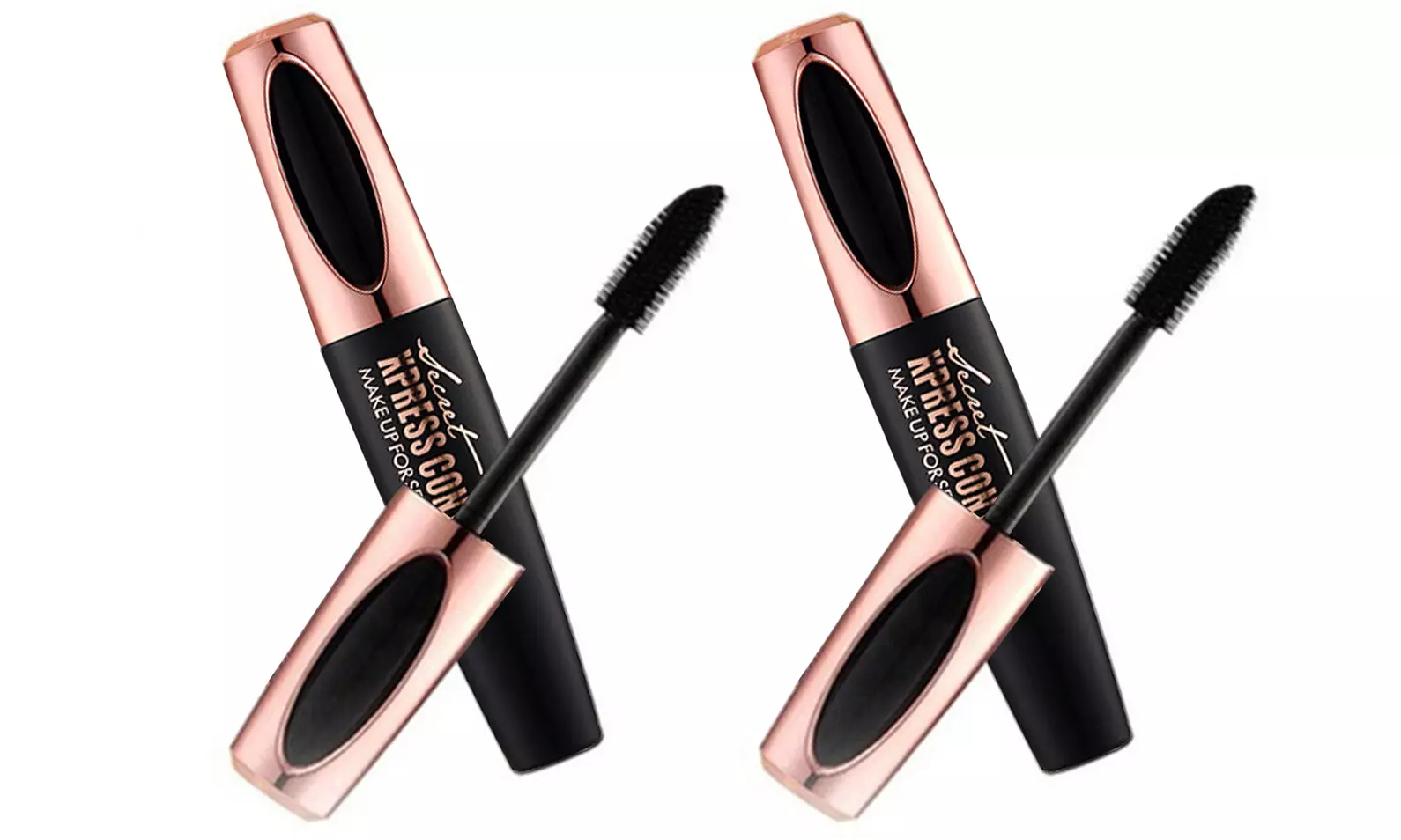 4D Voluminous Smudge-Proof Silk-Fiber Mascara (1- or 2-Pack)