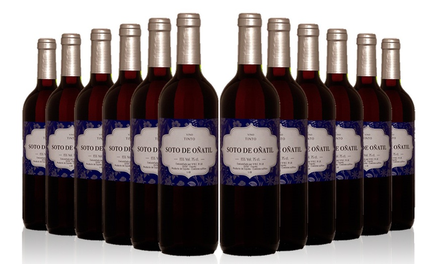 Image 1: 12 Bottles of Red Wine 60% Off
