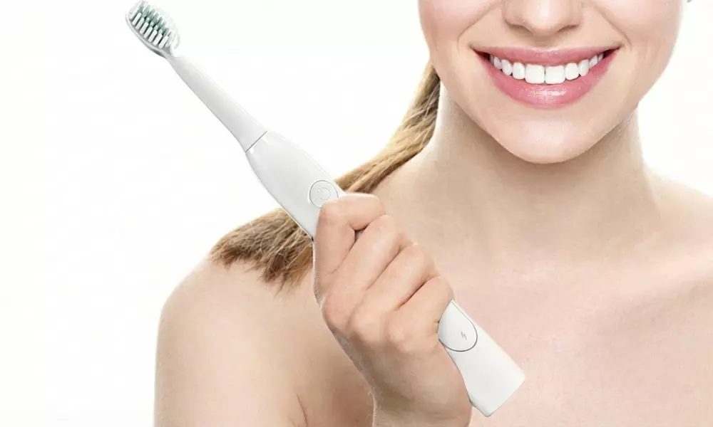 Sonic Electric Toothbrush with 8 Replacement Brush Heads