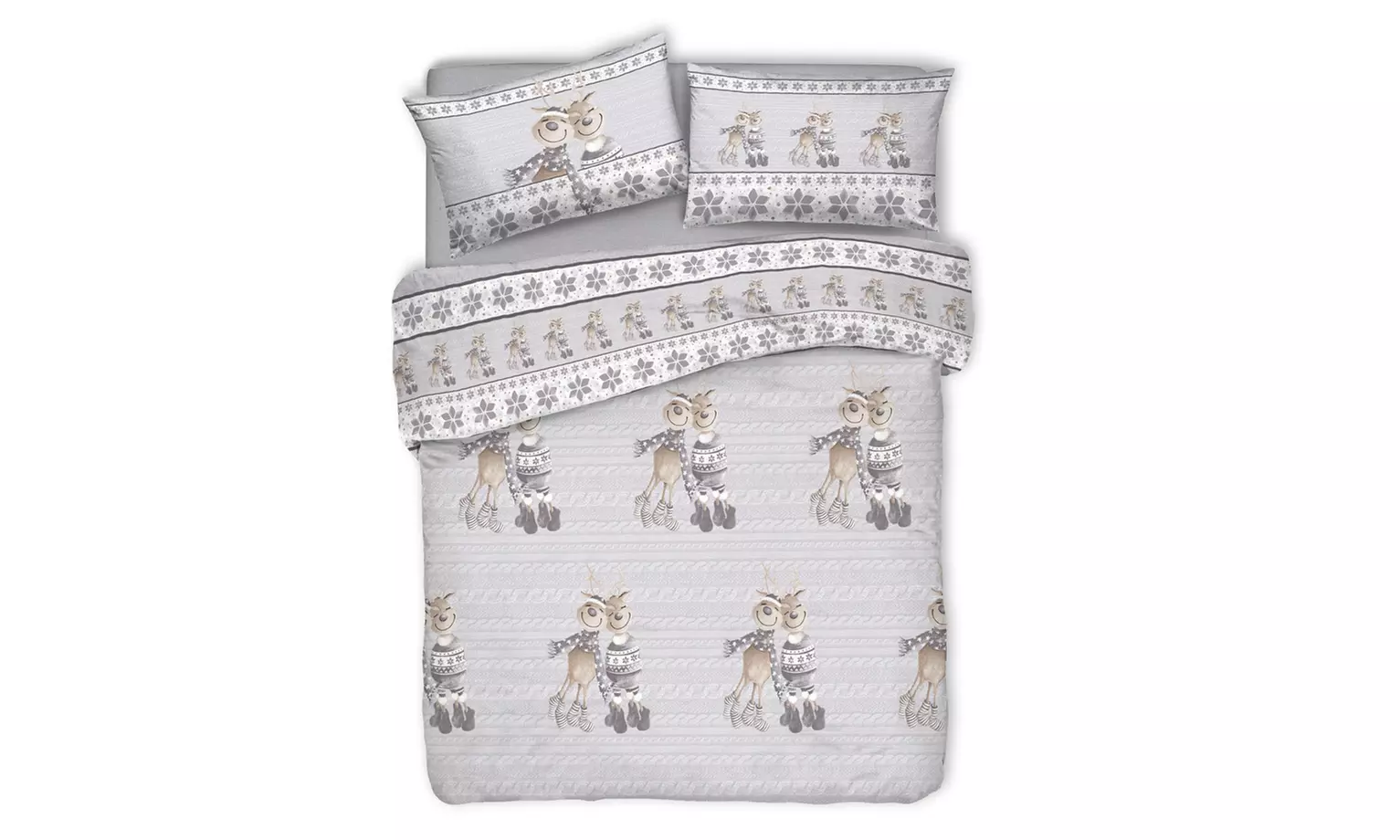 Copripiumino in fantasie invernali e tirolesi