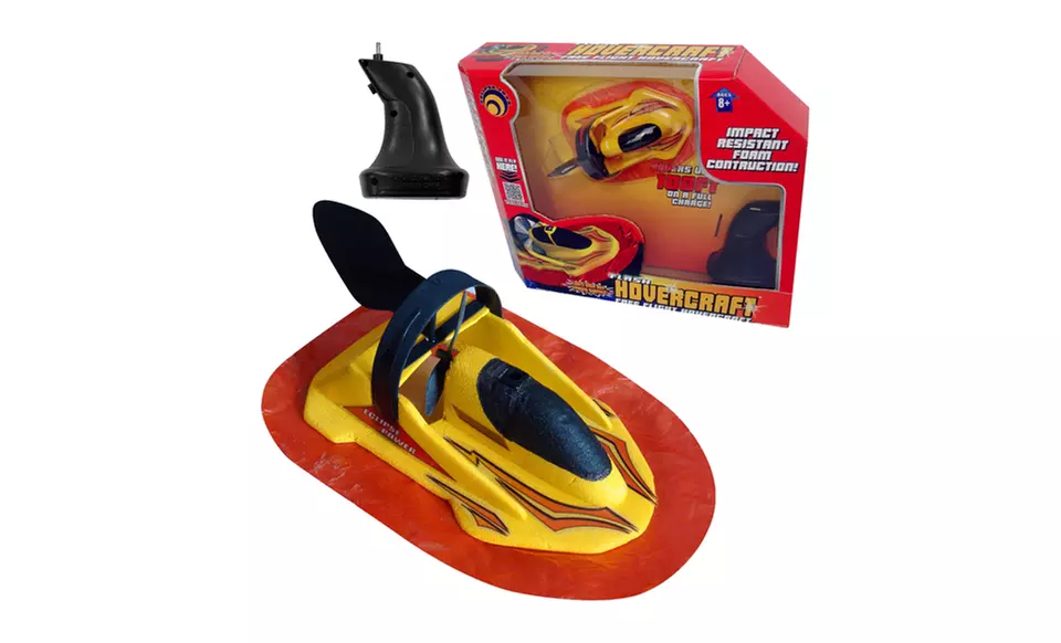 Flash Remote-Controlled Helicopter, Fighter Jet, or Hovercraft. Free Returns. - Second Medium