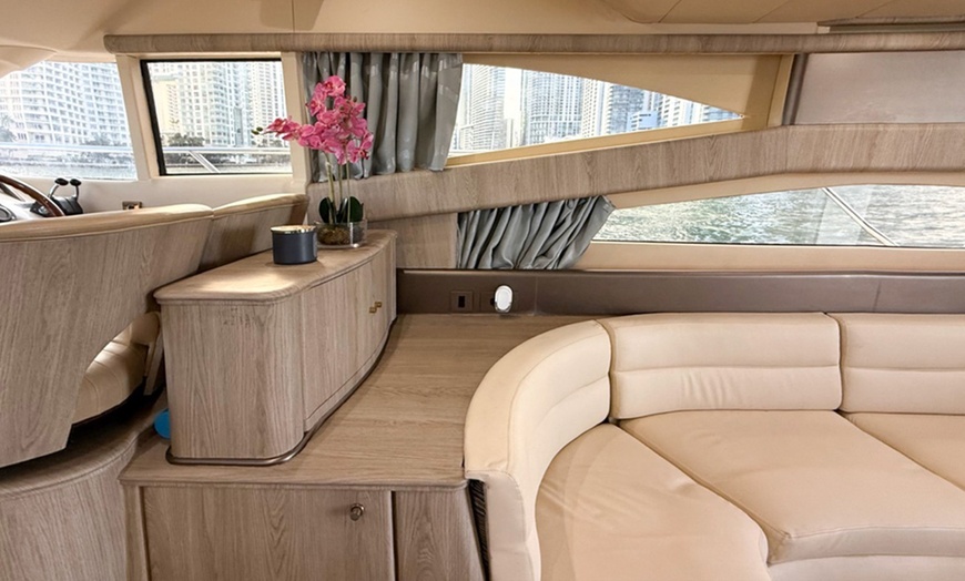 Image 13: Private Luxury Yacht 60 ft + Up to 13 People from Miami River!