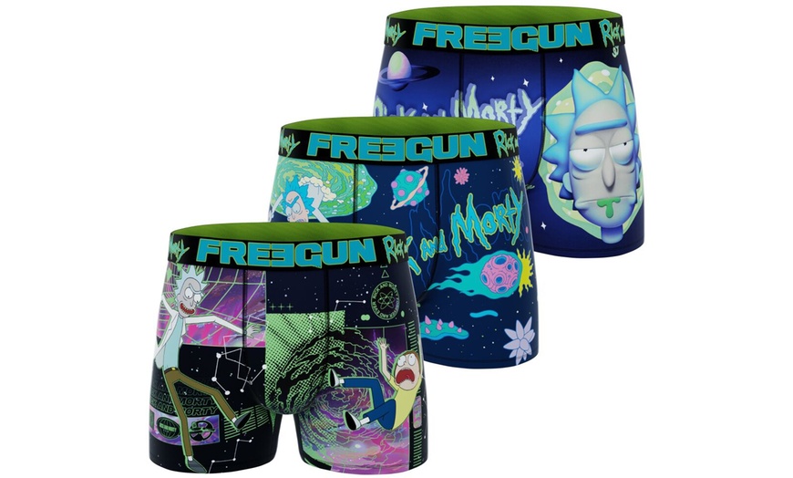 Image 12: Lot de 3 boxers homme Freegun en microfibre  