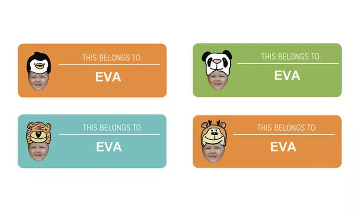 Custom Waterproof Name Labels from SillyWise (Up to 75% Off) - Primary Image