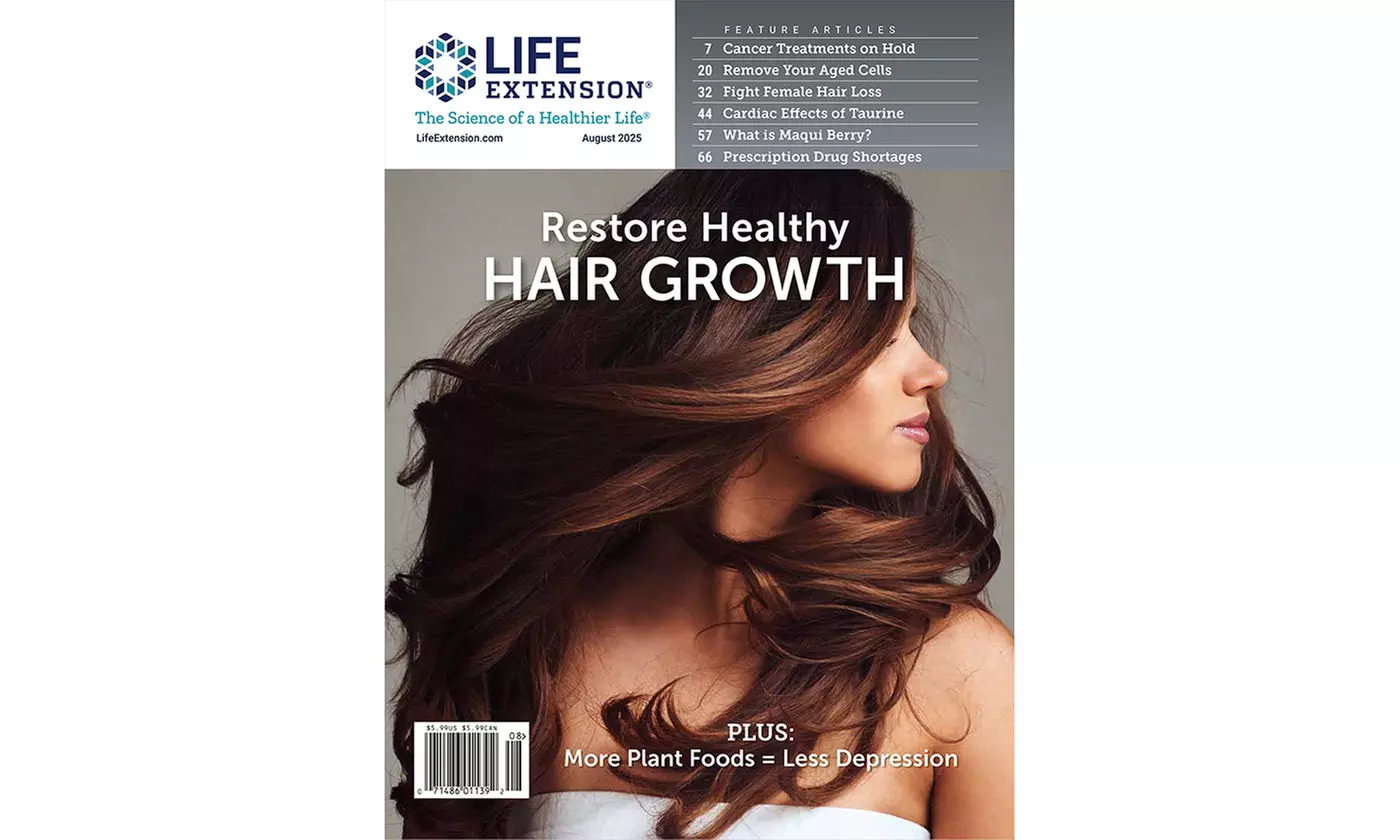 One Year Subscription to Life Extension Magazine (13 Issues) (Up to 50% Off) - Primary Image