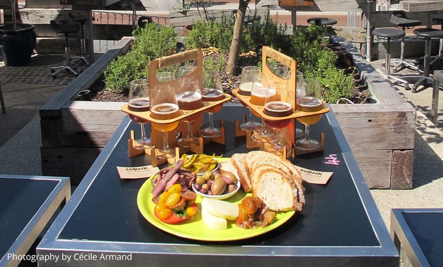 Image 2: Awarded Beer Paddles + Platter