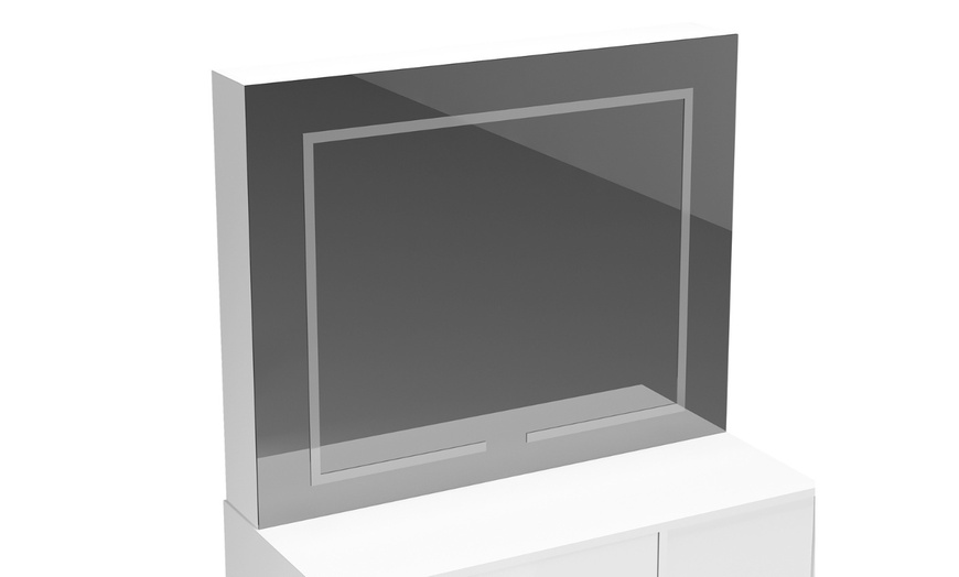 Image 8: Coiffeuse "Imani" avec miroir et éclairage LED Home Deluxe 