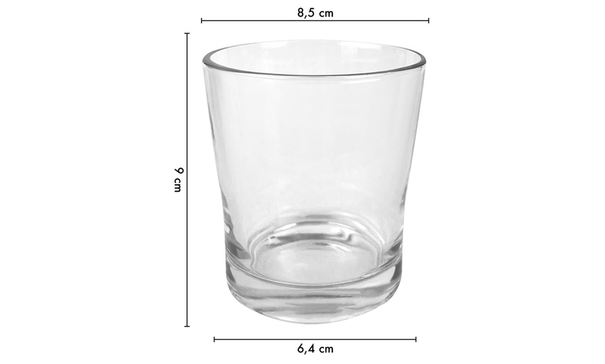 Image 4: Set 6 bicchieri in vetro resistente