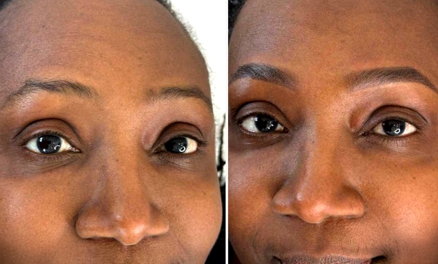 Image 2: One Microshading Session with Optional Touch-up - 4 Weeks!