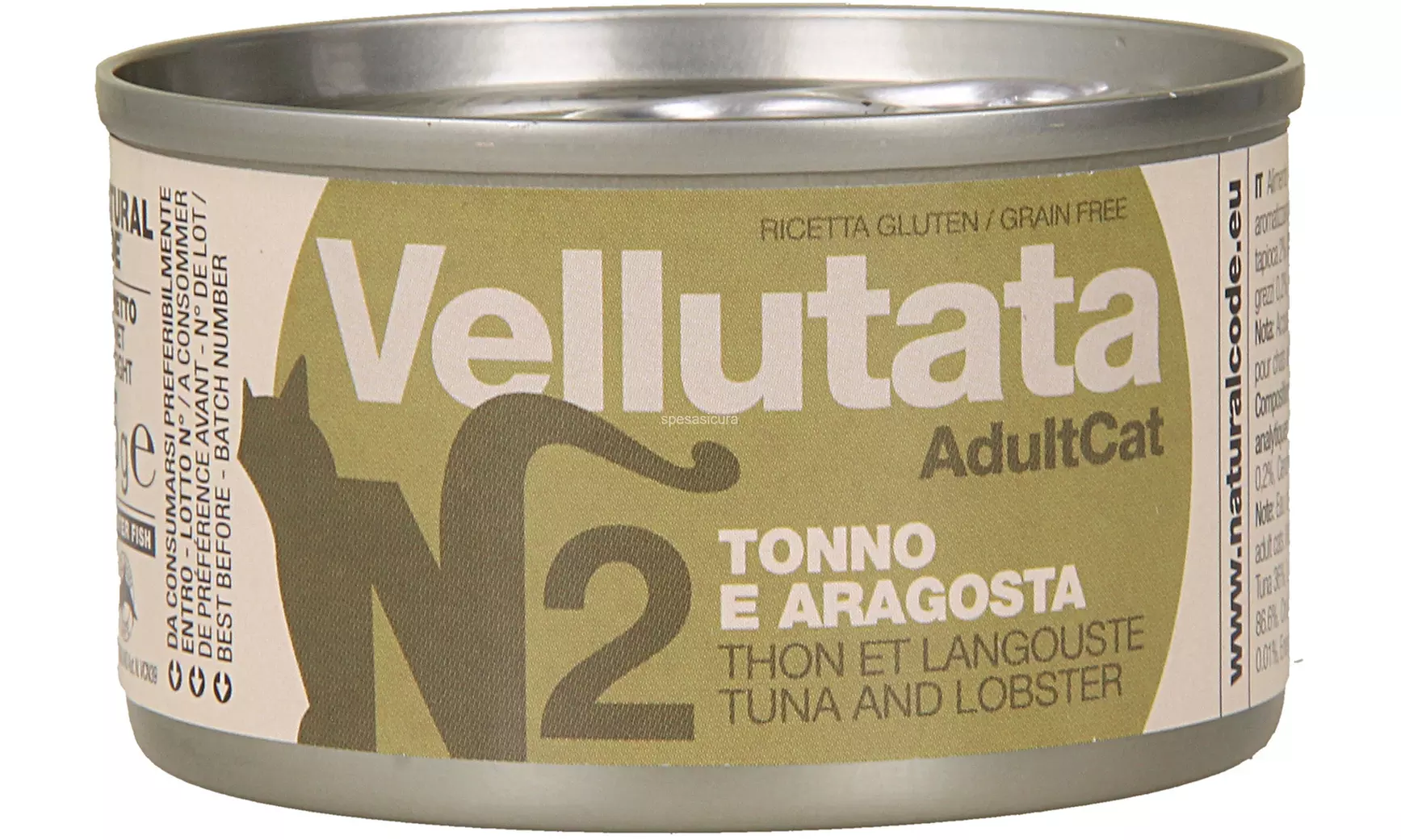 Set da 24 lattine di cibo per gatti Natural Code