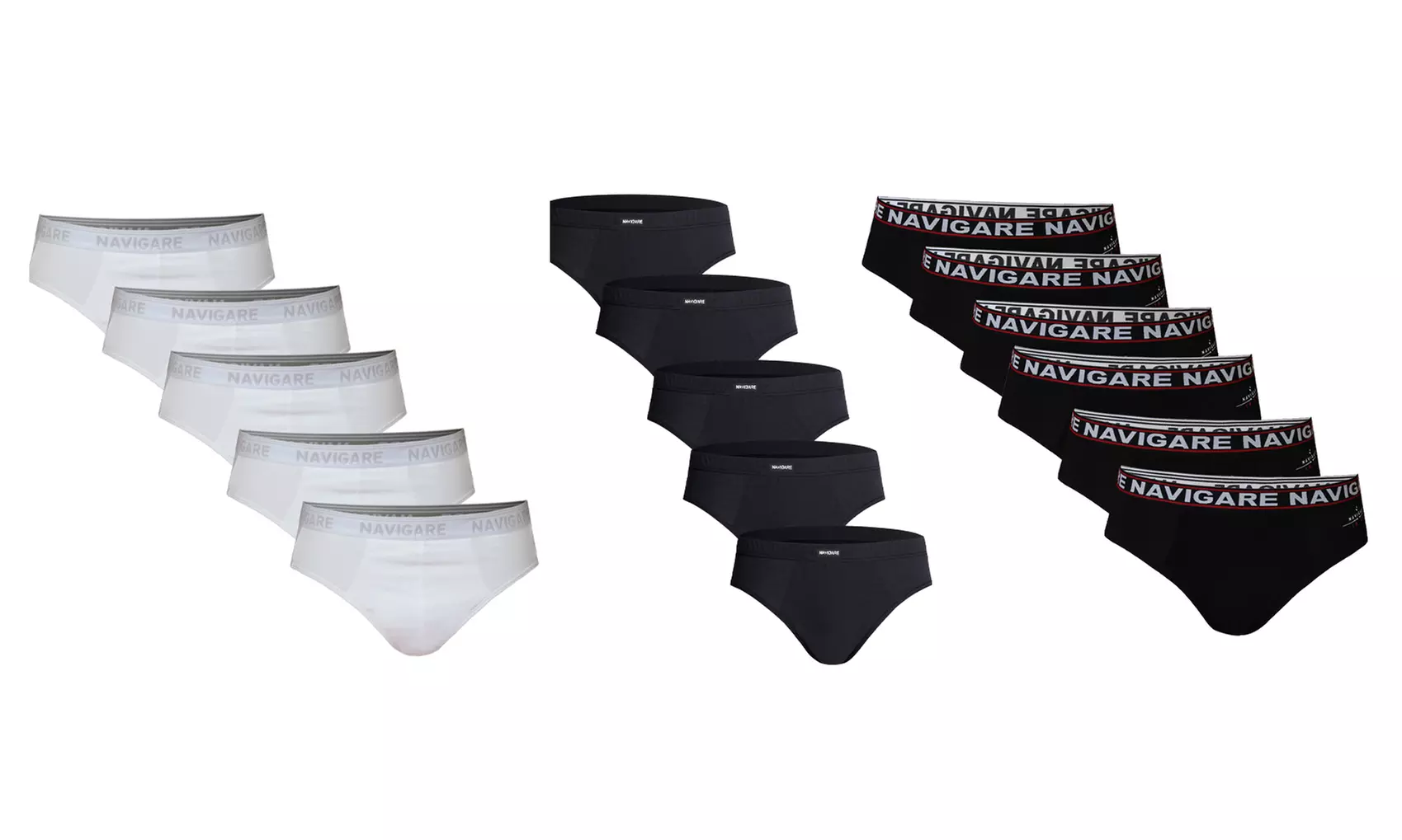 5 o 10 slip uomo Navigare 100% cotone