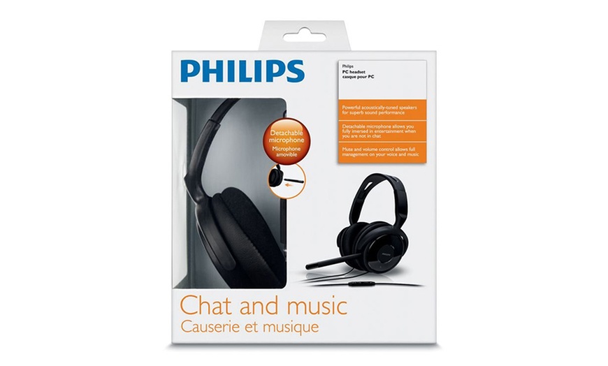 Philips Headphones with Mic | Groupon Goods