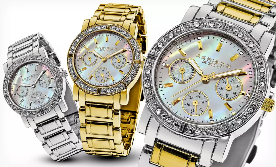 Akribos XXIV Women’s Watches (Up to 91% Off). 6 Styles Available. Free Shipping and Returns. - Primary Image