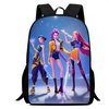 Image 14: KPop Demon Hunters Inspired Backpack Set 
