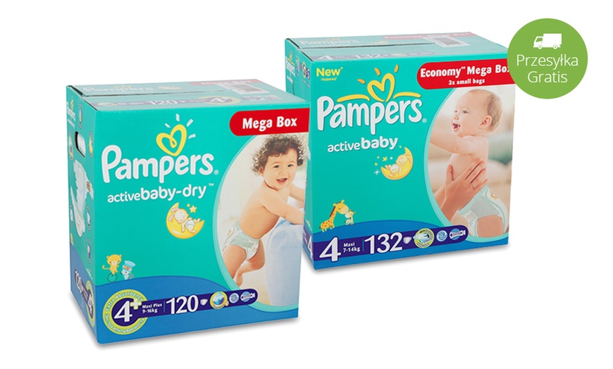 Image 1: Pampers Active Baby Mega Box 