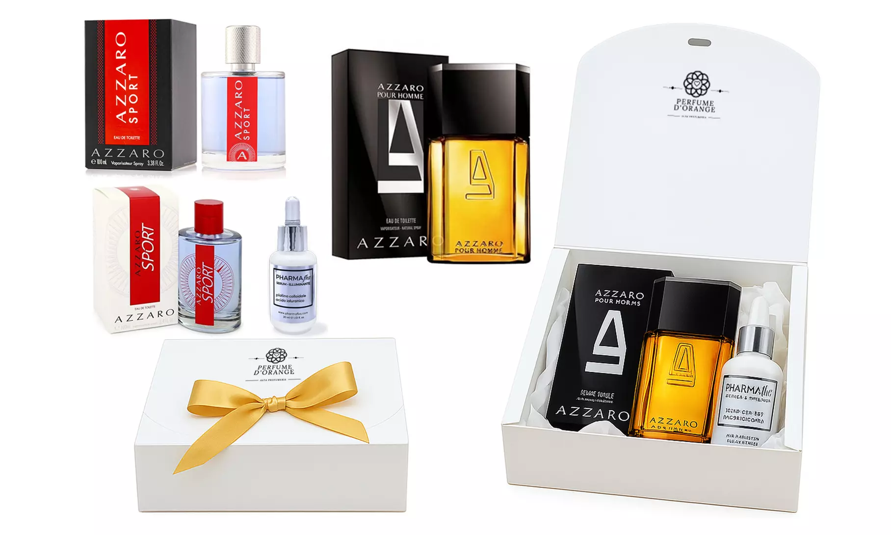 Coffret-cadeau Azzaro avec eau de toilette et sérum - Primary Image