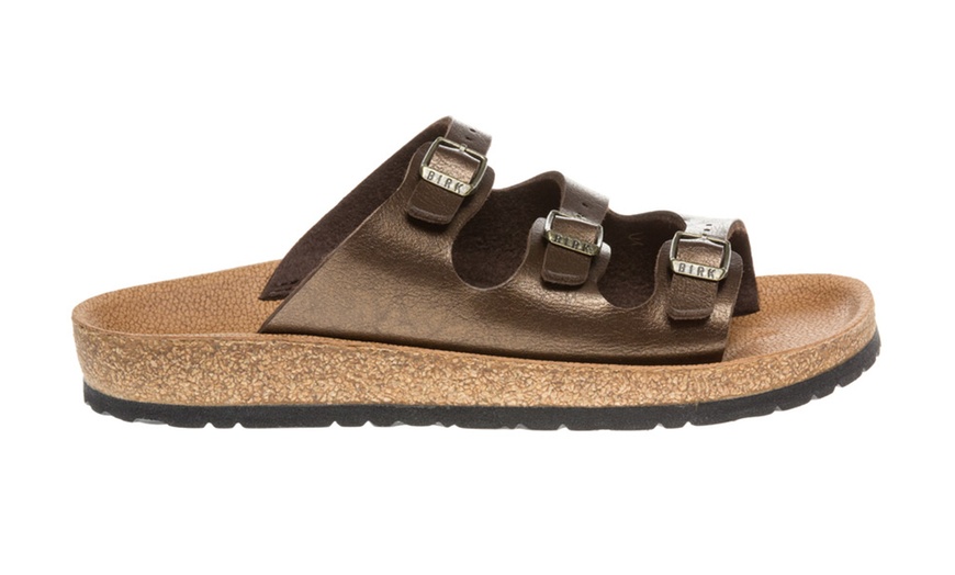 Image 7: Birkenstock Three-Strap Sandals