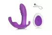 Wireless Remote Control Waterproof Wearable Silicone Butterfly Panty Vibrator - Second Medium